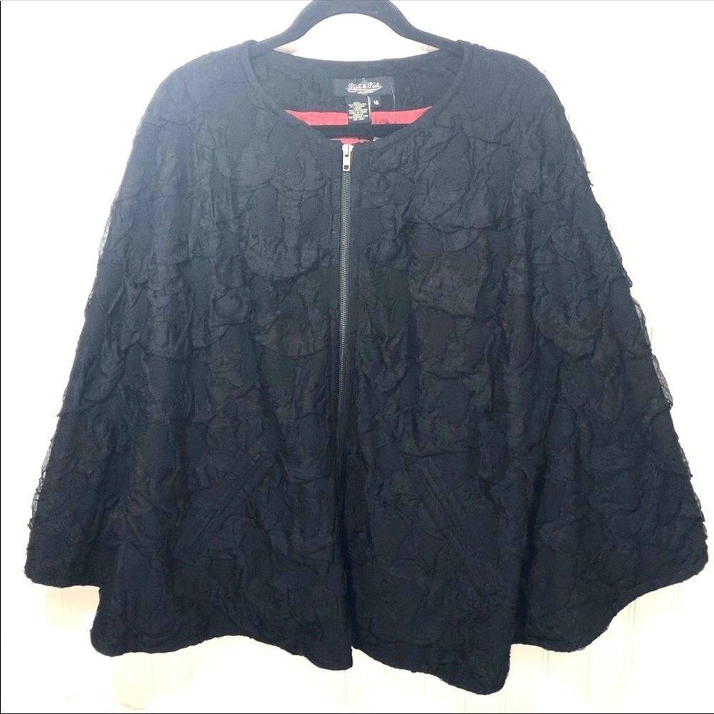 NWT Gothic Dark Mori Steampunk Capelet XL 16
